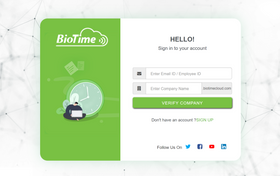 BioTime Cloud Software 10 Staff Annual Subscription