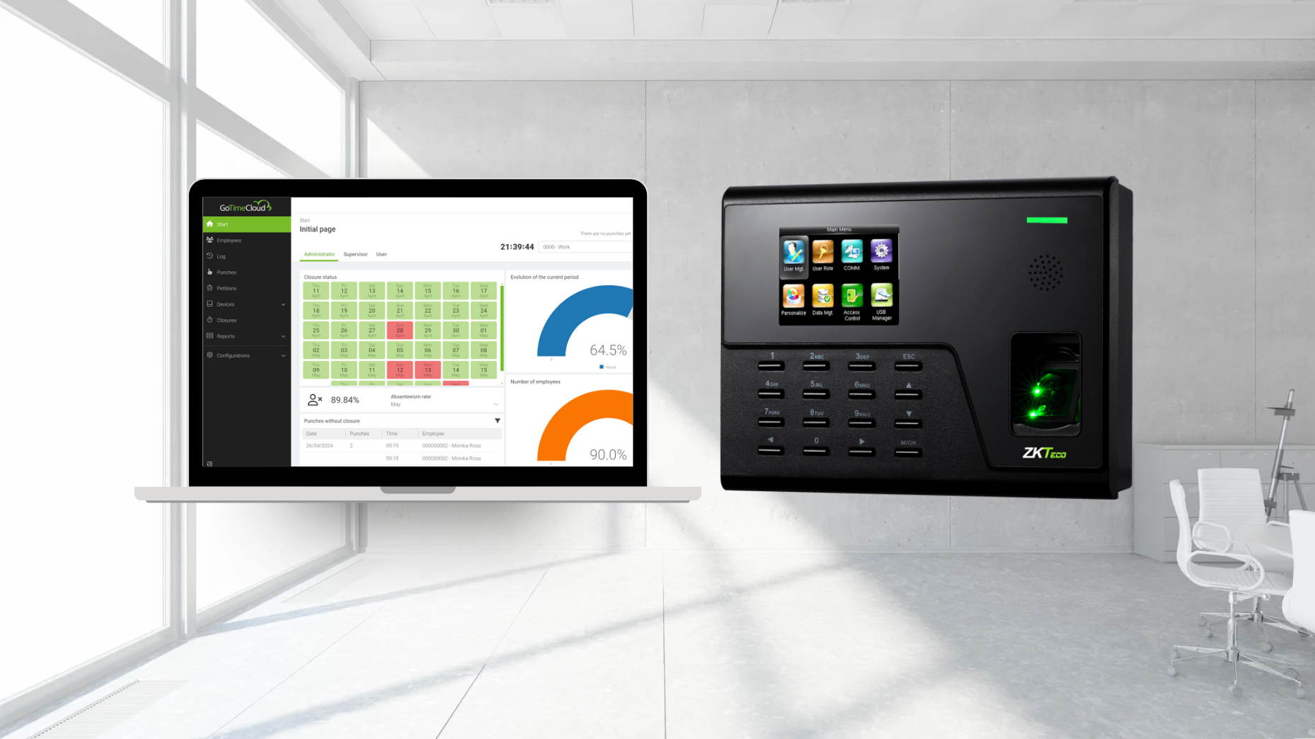 Best Time Attendance Systems & Software | UTR Time Systems and Softwar ...