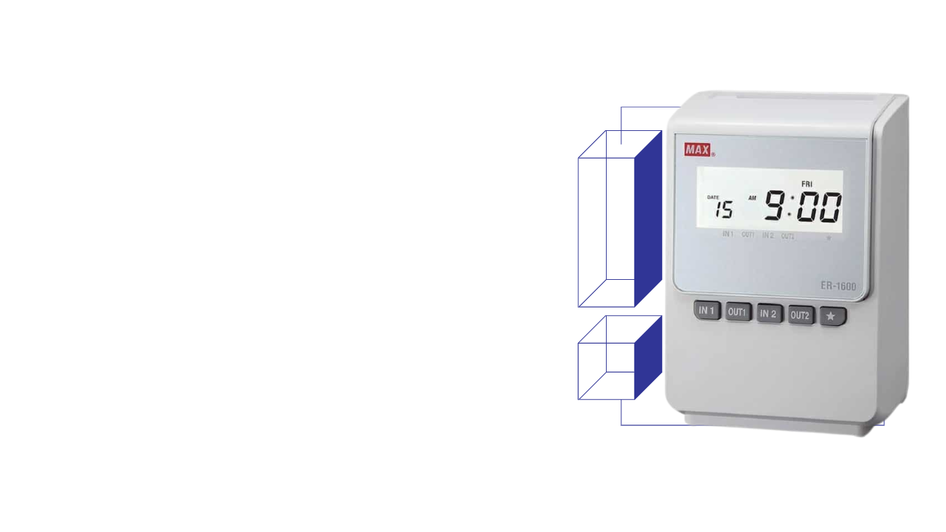 Employee Time Clocks: Reliable Clock Card Machines | UTR Time Systems ...